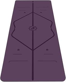 Travel Yoga Mat - Lightweight, Portable and Non-Slip Mat - Eco Friendly Natural Rubber Mat with Unique Alignment System - Travel Edition