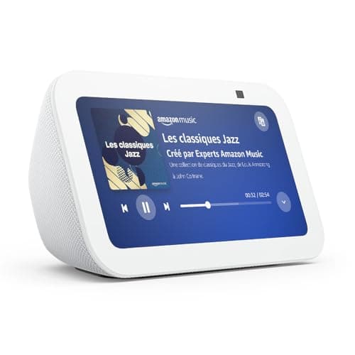 Echo Show 5 (3rd Gen) | Compact Smart Touch Screen with Alexa for Control of Your Smart Home and More | White - Image 4