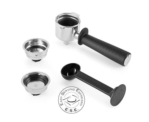 De'Longhi Stilosa EC 260.BK Traditional Filter Holder Machine with Drum, Professional Milk Frother for Espresso or ESE Powder, 1L Water Tank, Black, 1100W - Image 7