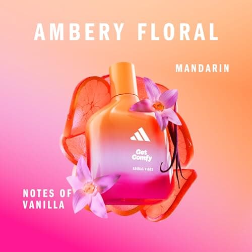 adidas Vibes Get Comfy Relaxing and Soothing Eau De Parfum - Unisex - With Warm Notes and Natural Essential Oils - 30ml - Image 5