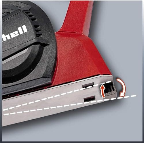 Einhell Electric planer TC-PL 750 (750 W, Planing width 82 mm, secure and comfortable grip) Comes with parallel stop, depth stop, CT iron - Image 6
