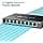 TP-Link TL-SG108E 8 Port Gigabit RJ45 Hub Ethernet Switch, Manageable Switch, Ideal Connection Sharing and Networking for Small Business and Home Offices - Image 5