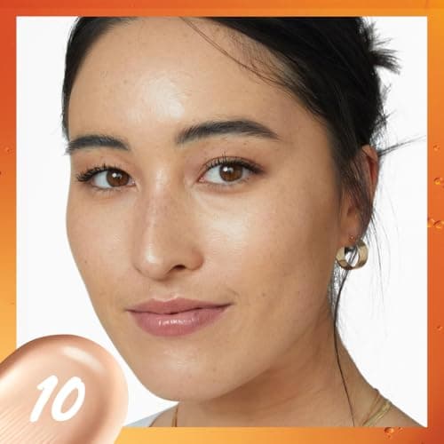 Maybelline New York - Fond de Teint Fluide - Glow & Soin de la Peau - À la Vitamine C - Longue Tenue 24H - Formule Vegan - Superstay Skin Tint - Teinte : 10 - 30 ml - Image 3