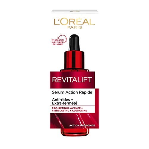 L'Oréal Paris - Fast-acting Anti-Aging Face Serum - Anti-Wrinkle, Extra-Firming & Toning Care - Enriched with Adenosine & Fibrelastyl - All Skin Types - Revitalift - 30 mL - Image 6