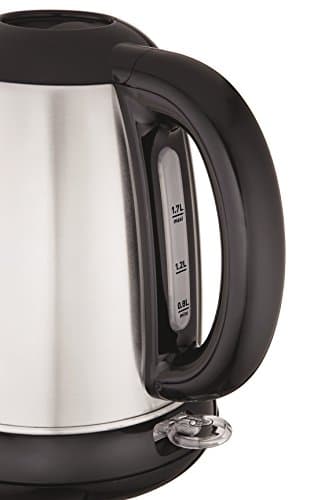 Moulinex BY540D10 Subito Electric Kettle Stainless Steel Black 1.7L 2400W - Image 5