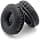 Yizhet 1 Pair 110mm Replacement Foam Earpads for Sennheiser Bose Sony Philips JBL ATH Razer Kraken Headphones (Black) - Image 6