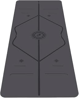Special Yoga Mat - Free Yoga Bag Included - Patented Alignment System, Warrior-Like Grip, Non-Slip, Biodegradable