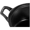 STAUB 40508-114-0 Casserole Dish Cast Iron Cocotte, Black, 20 cm - Image 6