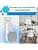 Sintron Wall Mount for Echo Pop and Google Nest, Smart Socket Holder with Built-in Cable Management, Space Saving No Bulky Cables, for Living Room, Bedroom, Kitchen (White) - Image 4