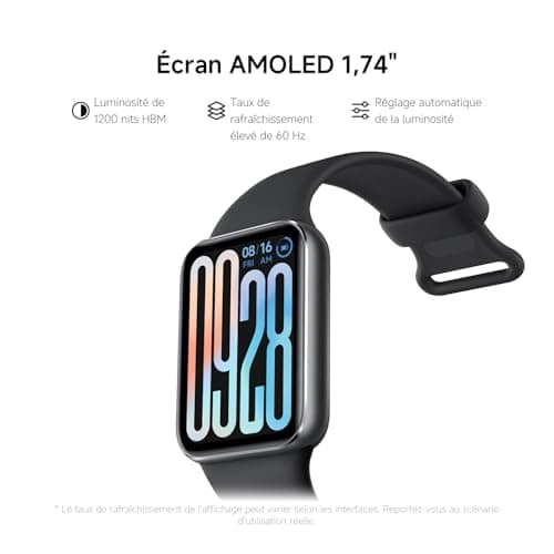 XIAOMI Smart Band 9 Pro, Sports Tracker, 1.74" Screen with Ultra-Thin Edges, 21 Days Battery Life, Improved Sleep Tracking, 150 Sports Modes, 5ATM, Compatible with Android and iOS, Dusty Pink - Image 5