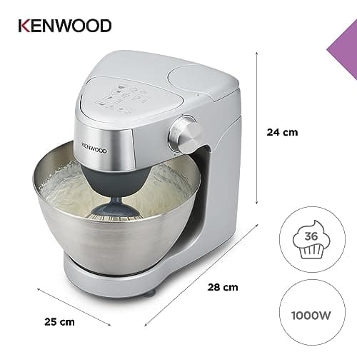 Kenwood KHC29.P0SI Prospero Pastry Processor, 1000 W, 4.3 L, 30 dB, Plastic, Silver - Image 4