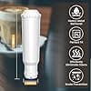 EVERSPRING Coffee Machine Water Filter Compatible with Krups F088 Pro Aqua/AEG/Bosch/Siemens/Nivona, 4 pieces (Warning: not suitable for Jura White) - Image 5