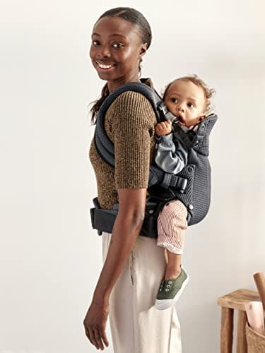BabyBjörn Harmony Baby Carrier, Mesh 3D, Anthracite - Image 7