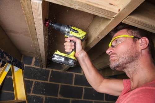 RYOBI - Kit 4 tools 18V ONE+ RCK184O-242SZL: Impact drill 50Nm, Grinder 115mm, Triangle sander, Circular saw 150mm - Image 4