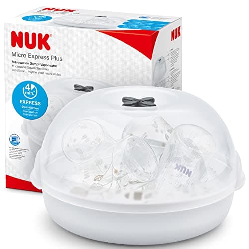 NUK Micro Express Plus Microwave Steam Baby Bottle Steriliser - Image 2