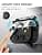 TiMOVO AirPods Pro 3 (2025) Case with Secure Locking Clip, Game Design Protective Hard Case for Apple AirPods Pro 3rd Generation, Cleaning Kit and Keychain, Black - Image 4