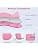 Carrying Case Compatible with Apple Airpods Max Earbuds, EVA Hard Case for Travel and Outdoor Earphone Storage (Pink) - Image 7