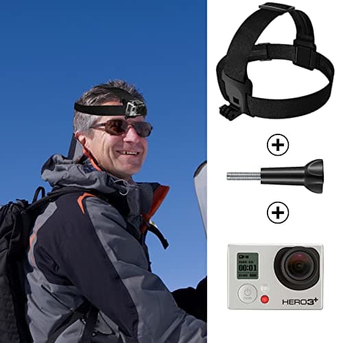 Compatibile Con GoPro 9-in-1 Accessories Kit, Chest Harness, Attachment Harness Headband, Wrist Clip Clip Backpack, Compatible with GoPro Hero 9 8 7 6 5, SJCAM, Insta360 - Image 6