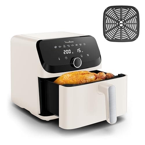 Moulinex Easy Fry Collection Ivory 7L, air fryer, Extra large capacity, 8 intuitive programs, Compact size, EZ855AF0 - Image 3