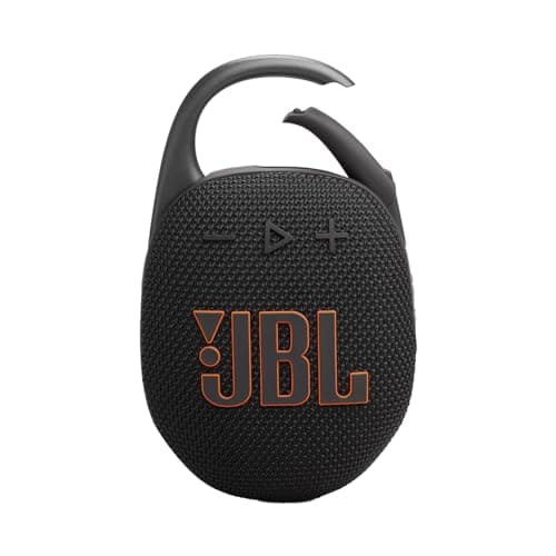JBL Clip 5, Enceinte Bluetooth ultra-portable, mousqueton intégré, son JBL Pro, basses percutantes, 12 heures d'autonomie, fonction Playtime Boost, résistante à l'eau et à la poussière IP67, en noir - Image 2
