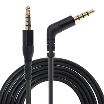 Adhiper Arctis Nova Pro Special Audio Cable Compatible with Steelseries Arctis Nova Pro Wireless Headphones (1.5m/Black)