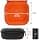 Geekria Shield Headphone Case Compatible with Hyperx CloudXStingerCore, CloudIII, CloudII, CloudStingerCore, Replacement Hard Travel Case with Cable Storage (Dark Grey) - Image 5