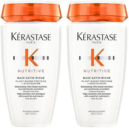 Kerastase Nutritive Satin Rich Bath 250 ml X2 - Image 1