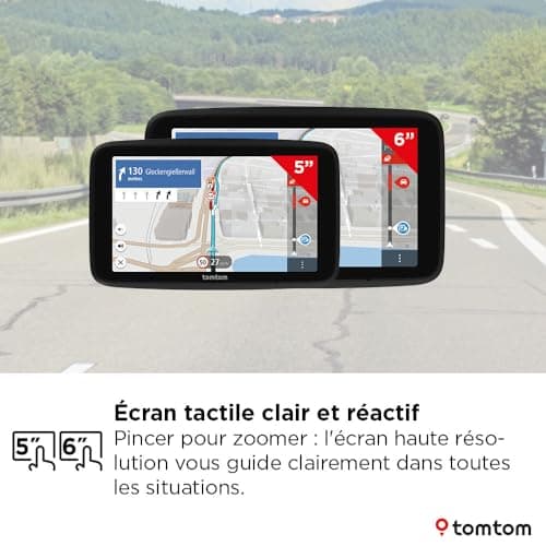 TomTom GO Professional 2nd Generation GPS (6 Inch, Capacitive Touch Screen, Europe 49 Map, and Real Time Traffic Information designed for Trucks, Cars, Buses and Large Vehicles) - Image 8
