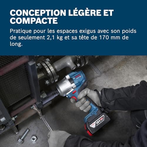 Bosch Professional 18V System Wireless Nutrunner GDS 18V-780 (with L-BOXX) - Image 6
