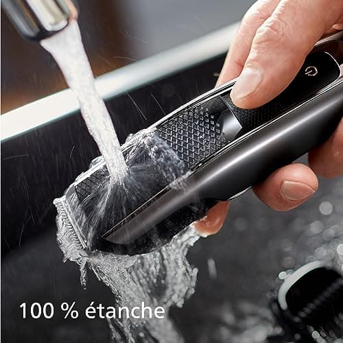 Philips Series 5000 - Electric Beard Trimmer with Beard and Hair Combs, Cutting Guide System, 40 Adjustable Cutting Heights, 90 Min Runtime and 1 Hour Charge (Model BT5515/75) - Image 7