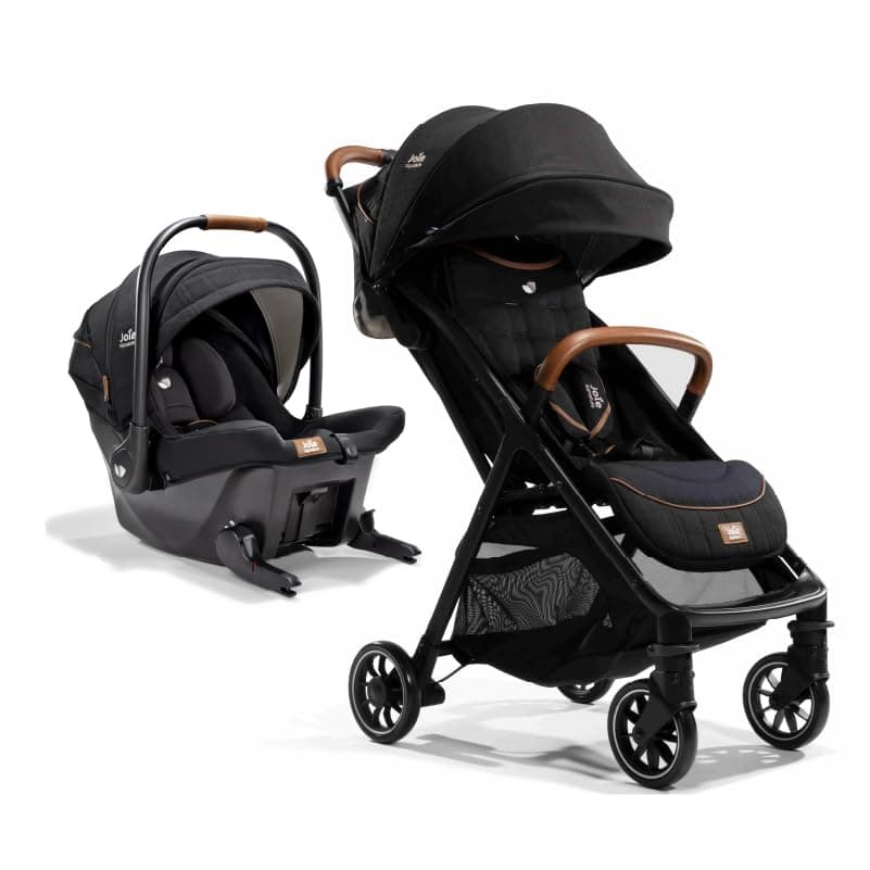 Joie Joie - Duo Pack - Parcel Compact Stroller + Sprint Integrated ISOFIX Baby Car Seat - Eclipse