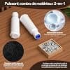 ICEPURE Coffee Machine Water Filter, Compatible with Krups F088 Pro Aqua, Fits Many Models AEG, Bosch, Siemens, Nivona, 4 Pieces (Warning: Not Fit for Jura White) - Image 4