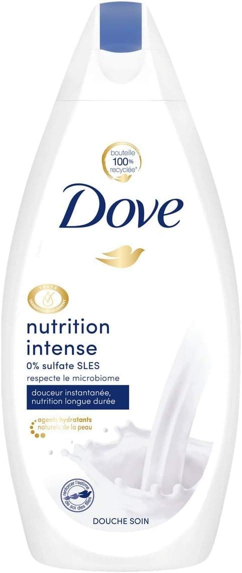 Dove Dove Gel Douche Nutrition Intense Formule Soin & Douceur Apporte Nutrition et Fraîcheur à Votre Peau 250ml