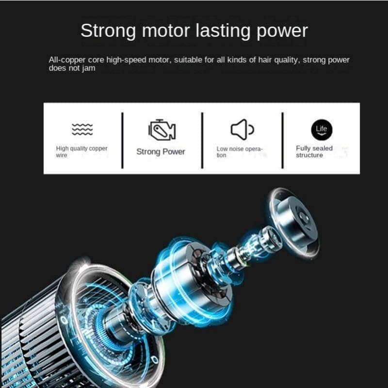 Body Hair Trimmer for Men - Pubic Hair Trimmer with Ceramic Blade Heads, Ball Shaver for Private Parties with LED Light and Display, IPX7 Waterproof Body Shavers for - Image 6