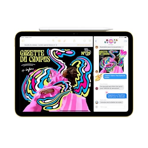 Apple iPad with A16 Chip: 11-inch Liquid Retina Display, 256GB, Wi-Fi 6, 12MP Front/Rear Cameras, Touch ID, One-Day Battery Life - Pink - Image 5