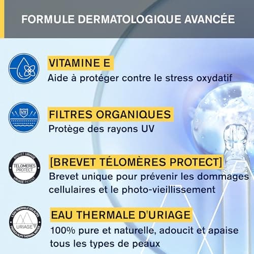 Uriage Bariesun Tinted Cream SPF50+ - Golden Tint - Light Texture, Dry Touch - Natural and Bright Finish - Sweat Resistant - Non-Comedogenic - Suitable for Sensitive Skin - 50ml - Image 4