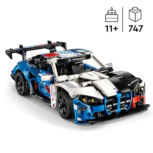 LEGO Technic Voiture de Course BMW M4 GT3 Evo - Jouet - Maquette avec Moteur V6, Direction & Portes Ouvrantes - Cadeau Gaming pour Garçon dès 11 Ans ou Ado Fan de Sport Automobile 42226 - Image 4