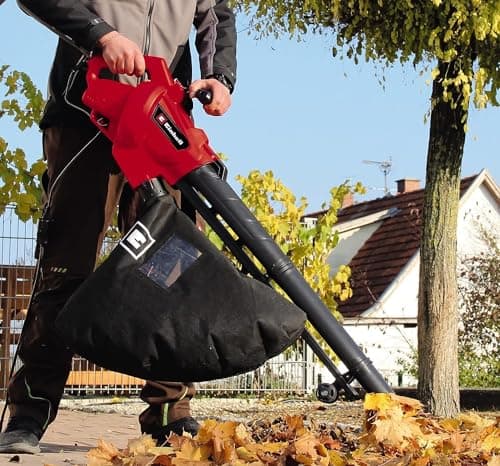 Einhell Leaf blower vacuum GC-EL 3024 E (Tube Ø 75 mm, Suction power 650 m³/h, Grinding function (10:1), Blow speed 240 km/h, 40 L) - Image 3