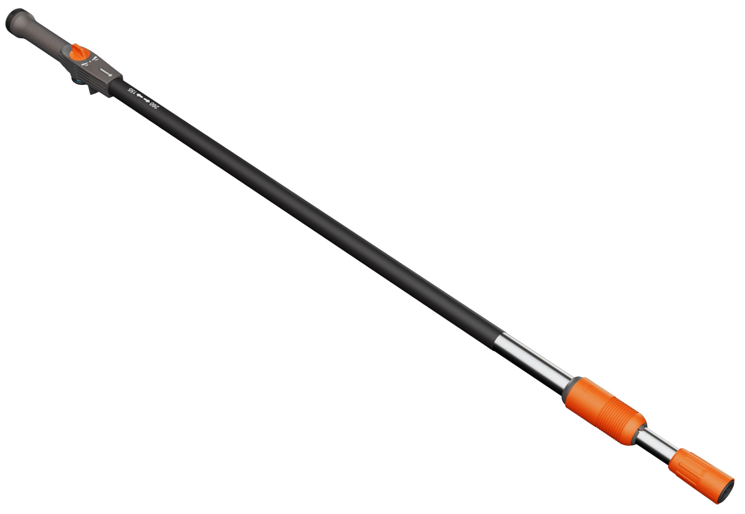Gardena Gardena Telescopic Water Flow Handle M - XL: Water Conductive Cleaning Handle 155-260 cm, Aluminium, for Remote Areas, Original Gardena System (18804-20)