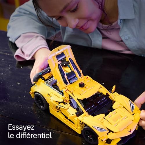 LEGO Technic Chevrolet Corvette Stingray - Set de Jeu - Modèle de Voiture de Sport - Cadeau pour Les garçons et Les Filles de 9 Ans et Plus 42205 - Image 6