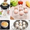 Steamer Rack Set for Instant Pot Accessories, Stainless Steel Steaming Rack for Instant Pot, Egg Steam Rack Stand Cooking Food Holder Air Fryer Accessory for Pressure Cooker (2 sneakers of eggs) - Image 4