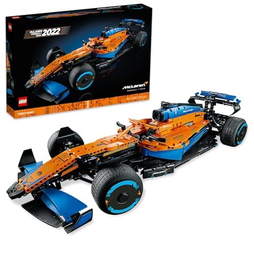 LEGO Technic La Voiture De Course McLaren Formula 1 2022 pour Adultes avec 1434 Pièces Modèle Réduit de Voiture de F1, Kit de Construction Idée Cadeau pour Hommes, Femmes, Décoration intérieure 42141 - Image 3