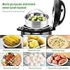 9 Piece Accessory Kit for Instant Pot 5L - Steamer Basket/Egg Holder/Egg Bites Mould/Springform Mould/Oven Glove/Steam Deflector and More Accessories - Image 7