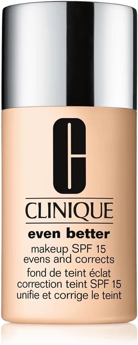 Clinique Even Better Foundation SPF 15 | Medium Coverage + Natural Finish | Vitamin C | Evens Complexion + Reduces Dark Spots - Image 1