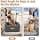 Dog Car Seat, Removable and Washable Pet Car Seat, Car Booster Seats for Medium Size up to 15 kg, Grey Car Seat for Pets - Image 5