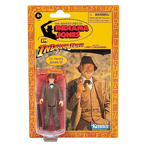 Hasbro Indiana Jones and The Last Crusade Retro Collection Dr Henry Jones Action Figure 3.75" - Image 6