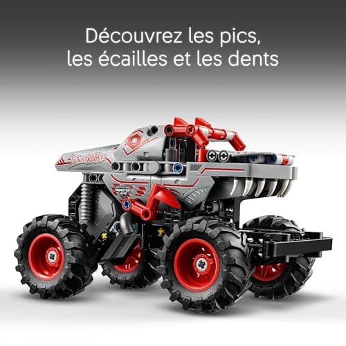 LEGO Technic Monster Jam ThunderROARus à rétrofriction - Maquette de Camion Dinosaure pour garçon et Fille dès 7 Ans - Jeu créatif et idée Cadeau pour Amateurs de Voitures et de mécanique 42200 - Image 5