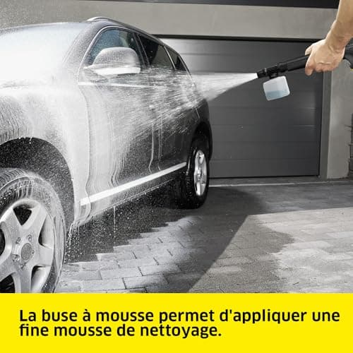 Kärcher High Pressure Washer K 4 FJ Home, Max. pressure 130 bar, Flow rate: 420 l/h, Surface area: 30 m²/h, Water filter, Weight: 5.7 kg, HP gun, Rotabuse, Vario Power lance, Foam nozzle, Home Kit - Image 5