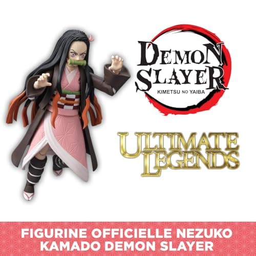 BANDAI - Ultimate Legends HD - Demon Slayer Action Figure 12 cm - Nezuko Kamado - Officially Licensed Demon Slayer - Nezuko Action Figure - Children's Toy Age 4+ - VE88966 - Image 3