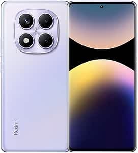 XIAOMI Redmi Note 14 Pro Smartphone 4G 8GB + 256 MediaTek Helio G100-Ultra 5500mAh Battery with 45W Turbo Charging, Charger Included (Purple)